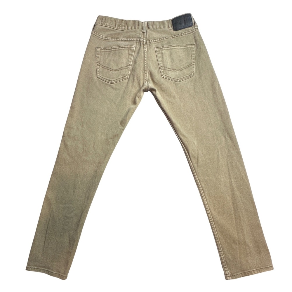 Bullhead Denim Co Skinny Jeans Mens 30x30 (30x27) Khaki Tan Stretch Cotton Pants